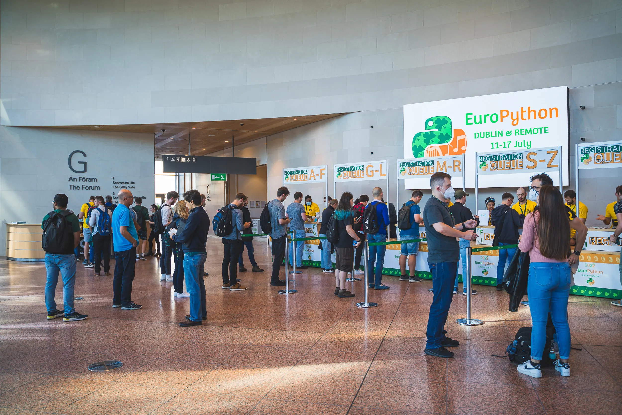 Photo by Larissa Oliveira on EuroPython 2022 official photos EuroPython 2022