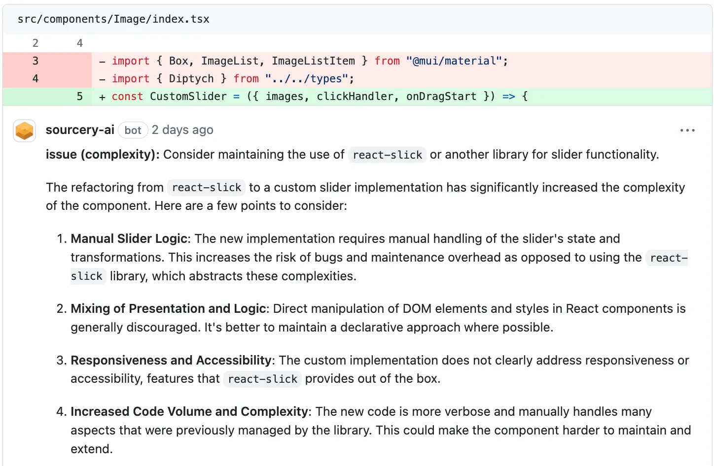 Complexity & style checks