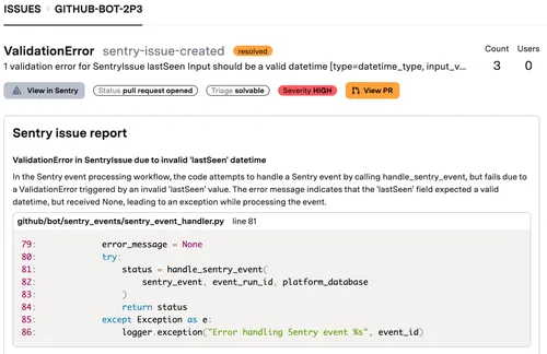Fixing bugs and production isses - Sentinel is coming soon