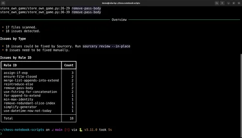 Making the Sourcery CLI More Robust with Rich