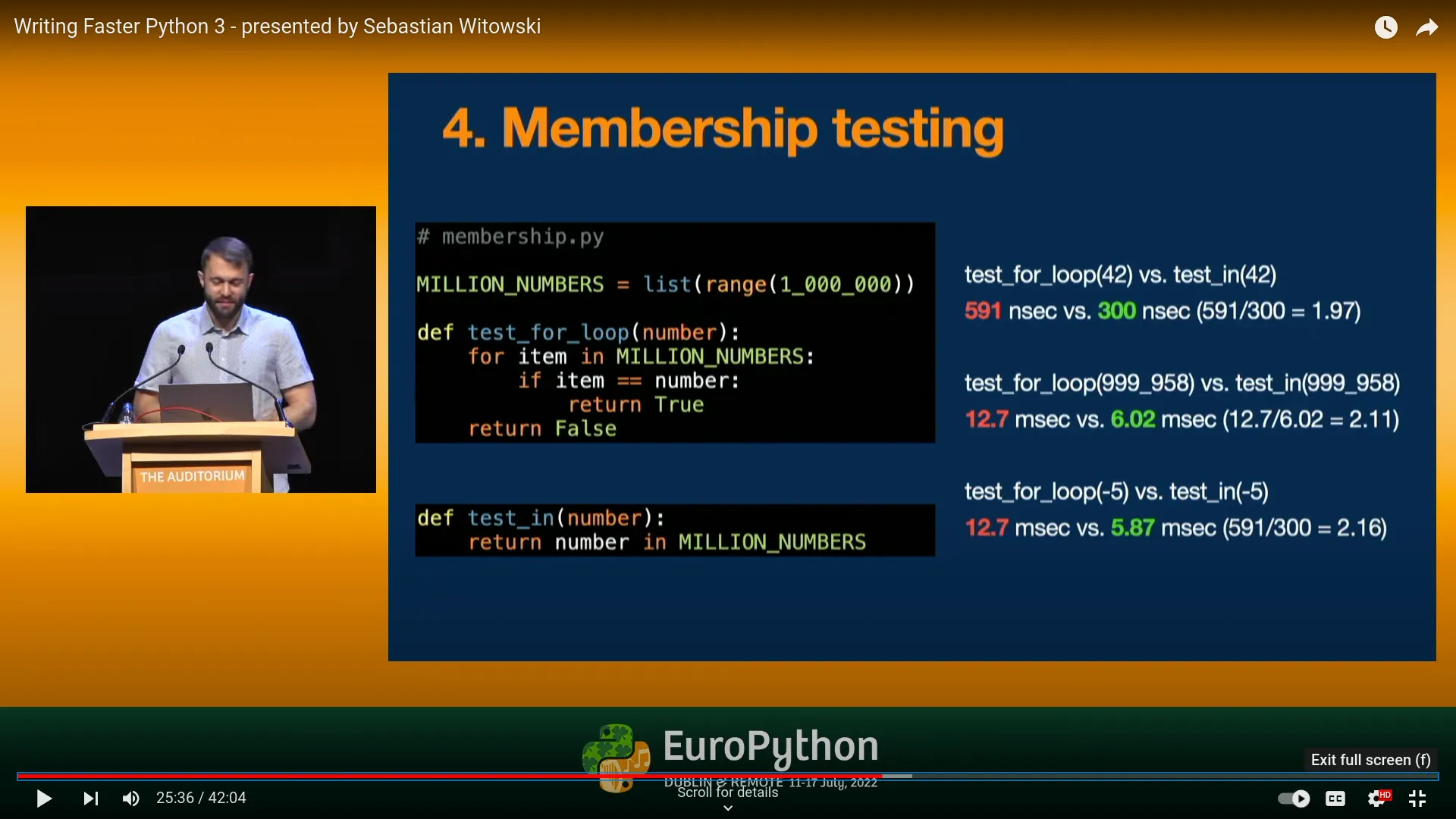 Writing Faster Python 3